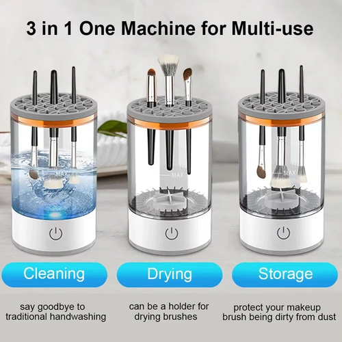 Brushly™ 3-in-1 Electric Makeup Brush Cleaner & Dryer